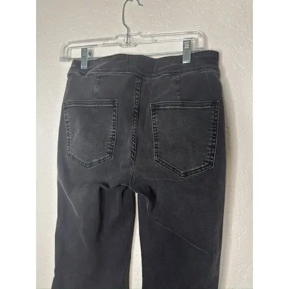 Free People NWT 29 Just Float On Flare Leg Gray Stretch Jeans Bell Bottoms High - Picture 5 of 8